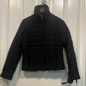 Kenneth Cole Reaction Black Quilted Puffer Jacket